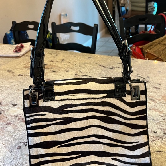 Talbots Zebra Purse Handbag black/white - Picture 3 of 7